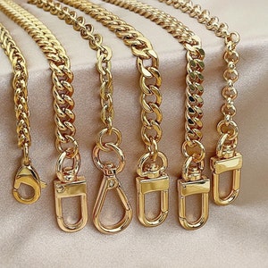 Custom Gold Bag Chain Straps | Premium Stainless Steel Chains Brass Chains
