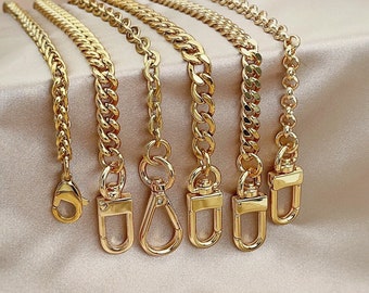 Custom Gold Bag Chain Straps | Premium Stainless Steel Chains Brass Chains