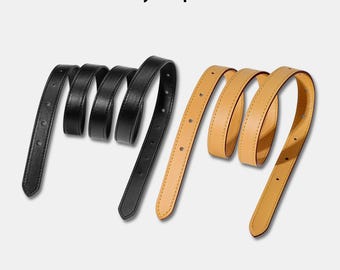 Premium Leather Bag Strap, Replacement Strap for Totes and Handbags, Top Grain Leather Vachetta Leather