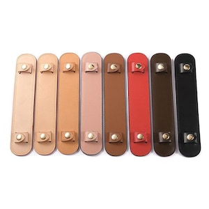 Leather Shoulder Pad Strap Protector Cover for Bag Straps