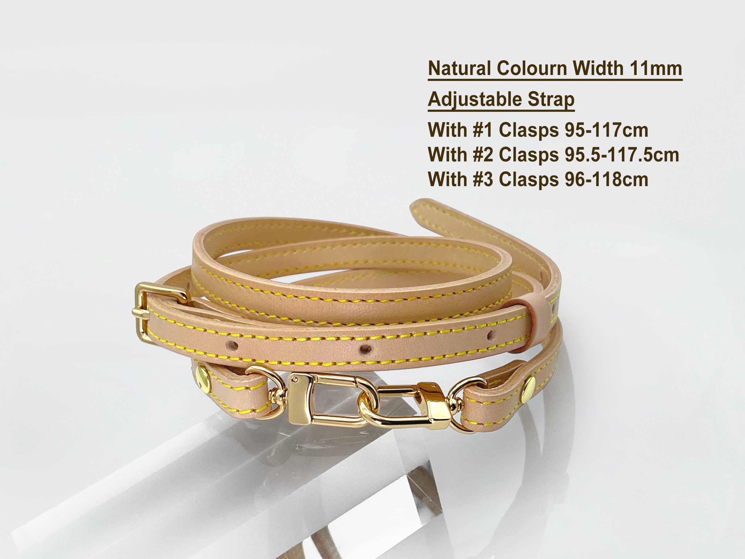 Vachetta Leather Strap - Adjustable (11mm)