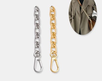 Handbag Strap Extender | Gold/Silver Bag Chain Strap Accessory