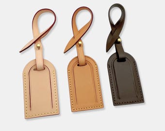 Vachetta Leder Gepäckanhänger - Travel Essential Taschenanhänger und Taschenanhänger für Handtaschen und Geldbörsen