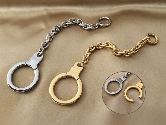 Handbag Accessories: Elegant Key Holders & Bag Charms