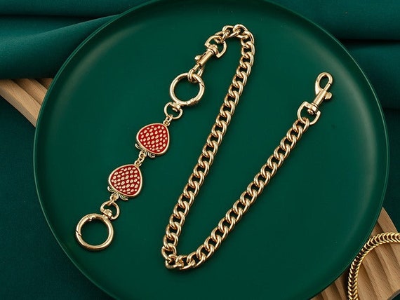 CHAIN STRAP EXTENDER Handbag, Stainless Steel Pochette Purse Chain Extender