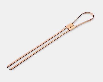 Leather Drawstring & Slide Replacement - 90cm Vachetta String for Handbags
