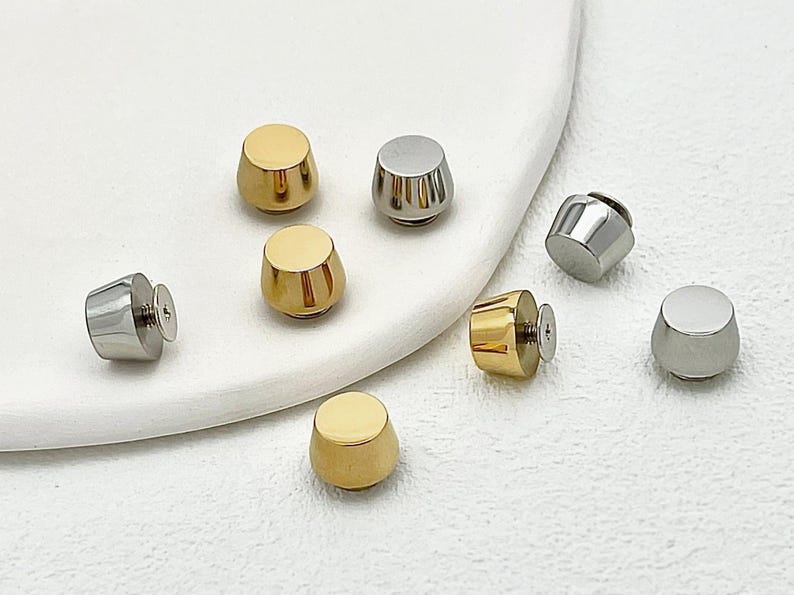 Stainless Steel Bag Feet - Gold/Silver
