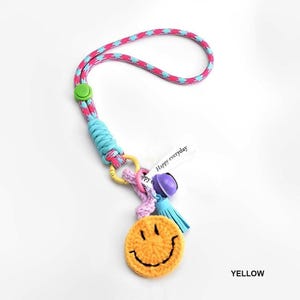 Llavero con forma de carita sonriente - Accesorio para móvil imagen 5