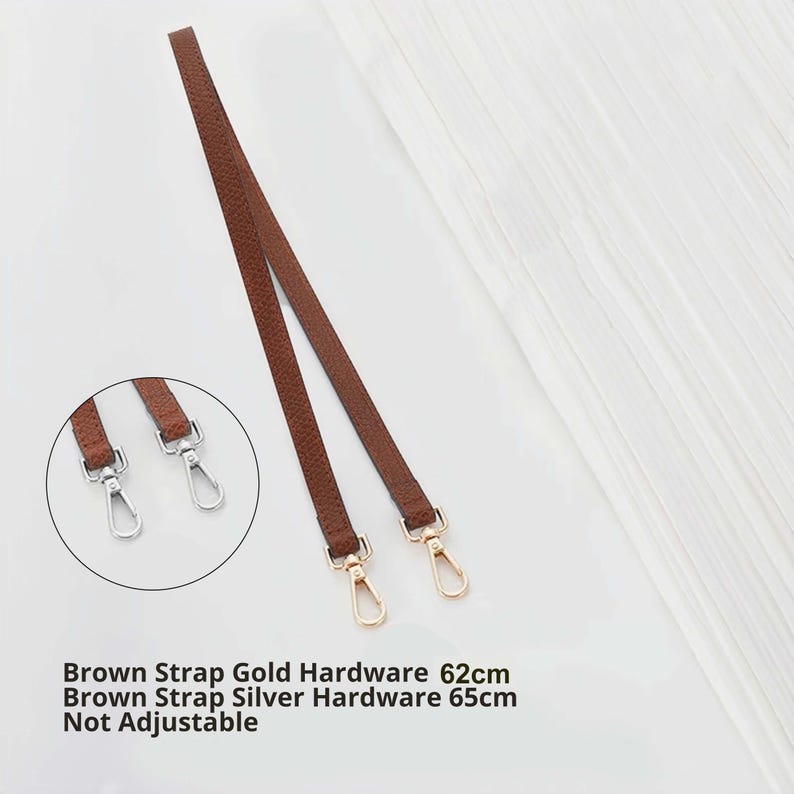 Kit de conversion de lanière en cuir réglable pour mini pochette - Sans perforation, relooking de sac bricolage image 8