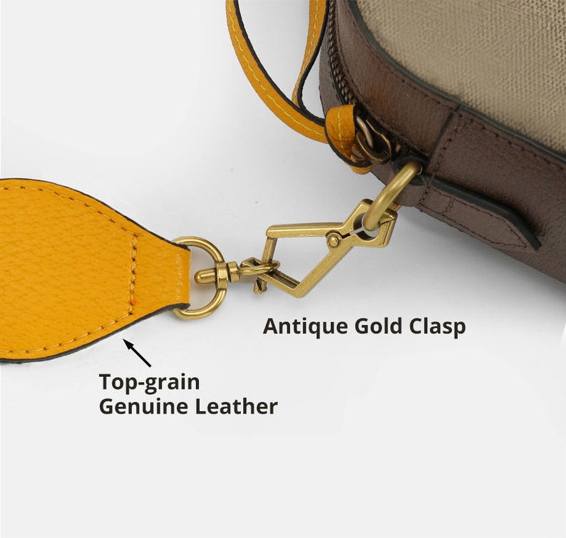Adjustable Crossbody Strap for Handbags, 5cm Wide Webbing Shoulder Strap image 6