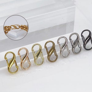 18x22mm Gold Filled Twister Necklace Shortener Clasp 