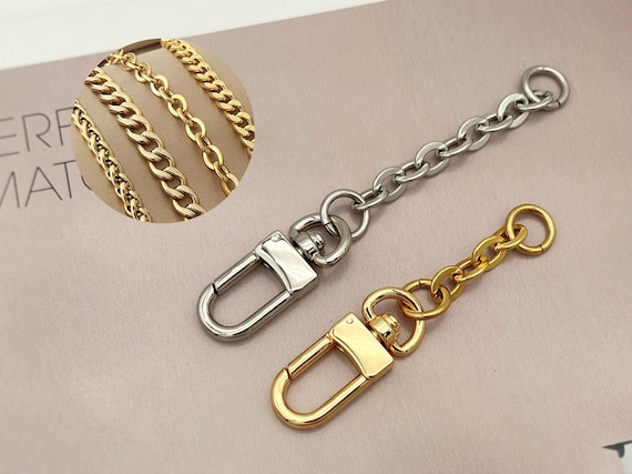 CHAIN STRAP EXTENDER, Stainless Steel Oval Chain Extender, Bag, Handbag,  Pochette Purse Strap Extender Silver, Gold -  Hong Kong