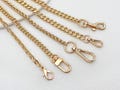 STOCK CLEARANCE Gold Bag Chain Strap, Cross Body Bag Straps, Shoulder Bag Straps, Bag Handles 40cm to 130cm product logo