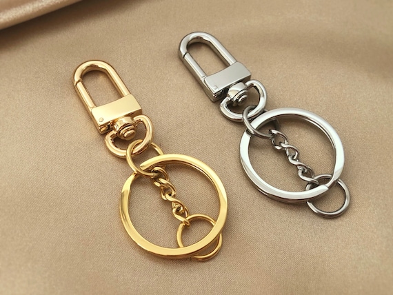 Keychain Ring Swivel Clasp (1pcs/5pcs)Macrame DIY Handcraft