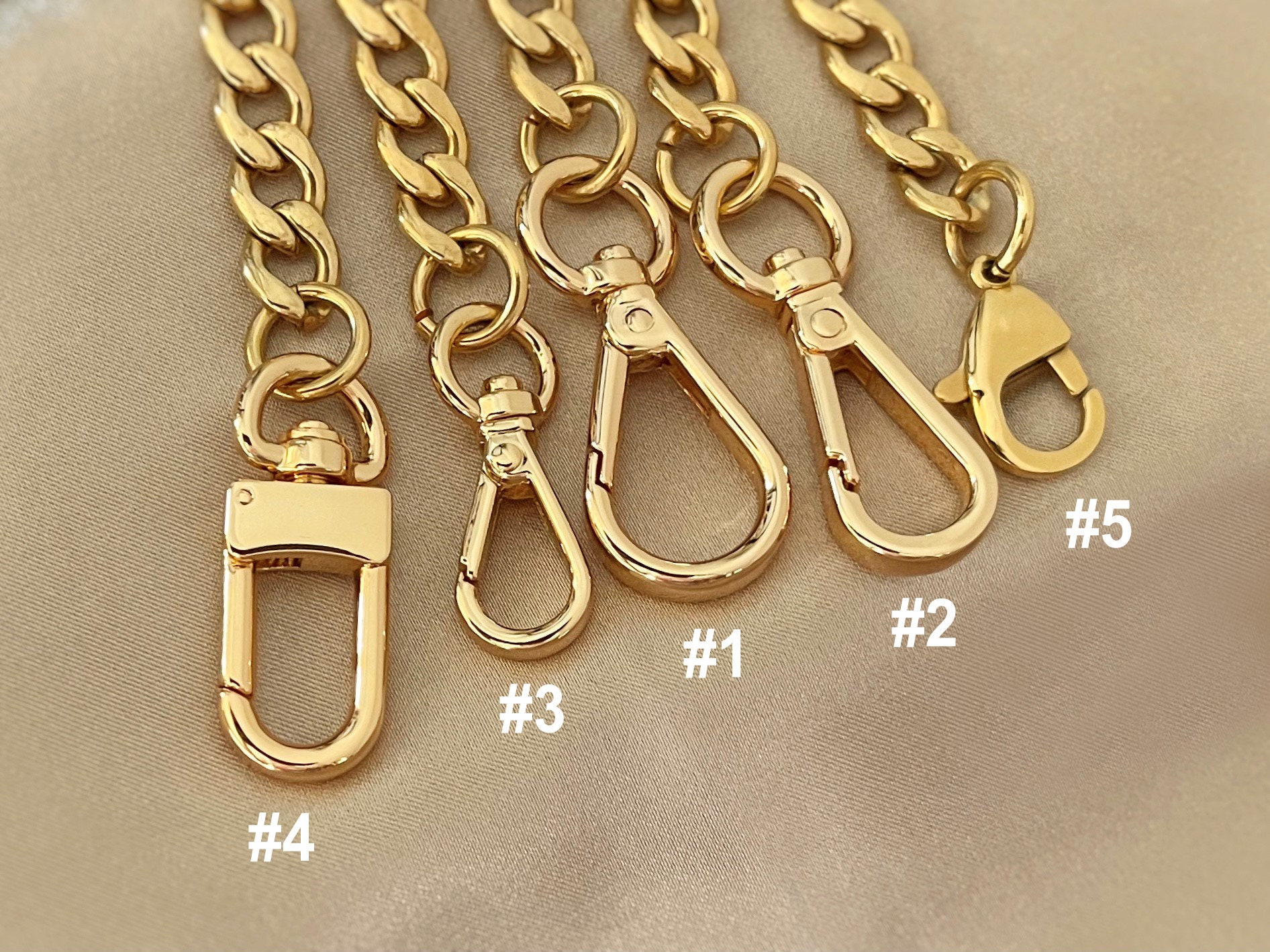 High Quality Purse Chain, Metal Shoulder Handbag Strap, Replacement Handle  Chain, Metal Crossbody Bag Chain Strap JS050 - Etsy | Chain strap purse, Handbag  straps, Metallic purse