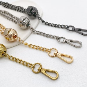 Verstellbarer Taschengurt: Gold, Silber, Gunmetal - DIY Handtaschen-Umwandlung