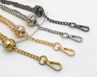 Verstellbarer Taschengurt: Gold, Silber, Gunmetal - DIY Handtaschen-Umwandlung