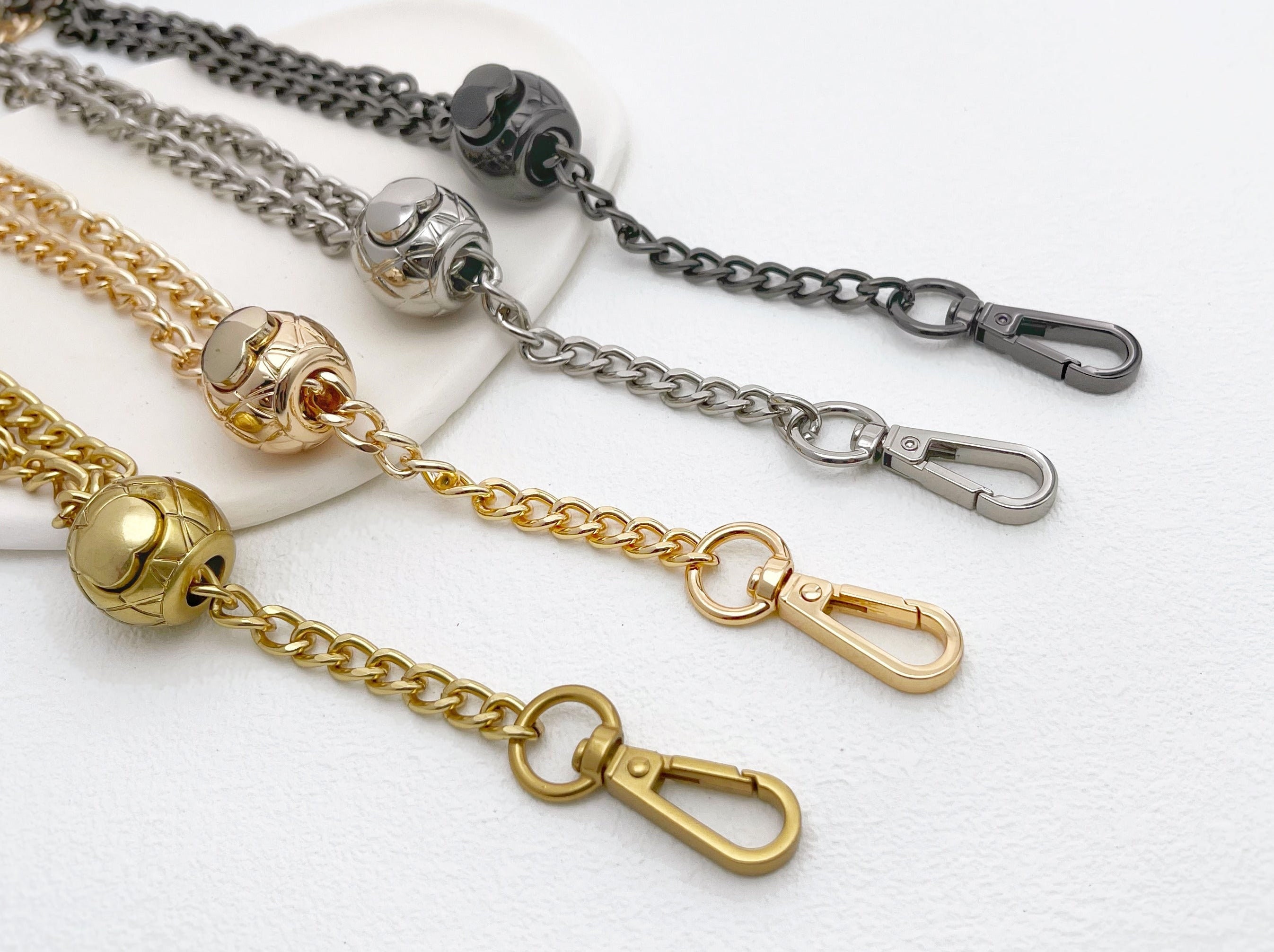 LSLeatherStudio Adjustable Bag Chain Straps