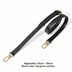 Genuine Leather Extra Long Bag Strap | Adjustable Up to 150cm, Replacement Crossbody Strap image 10