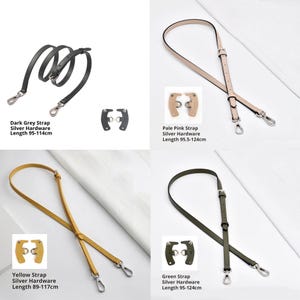 Kit de conversion de lanière en cuir réglable pour mini pochette - Sans perforation, relooking de sac bricolage image 7