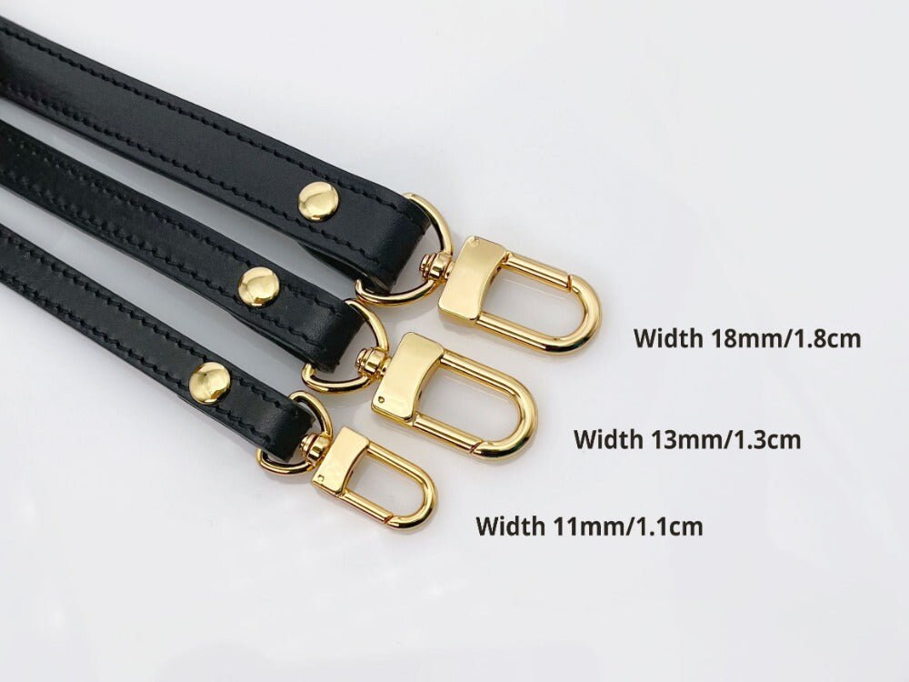 1 inch Wide Leather Purse Shoulder Cross Body Hand Bag Strap 52 in. (132cm) / Silver Nickel