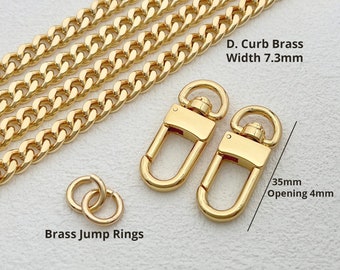 DIY Bag Chain Strap Kit - 8 Chain Styles for Customizing Your Bag Chain | Bag Accessory