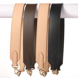 Wide Leather Shoulder Strap for Tote Bags - Convert Your Bag with Style and Comfort