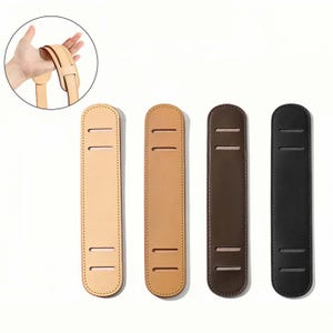 Leather Bag Strap Shoulder Pad - Comfortable and Wide Cushion for Handbag Straps, Perfect for Everyday Use