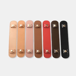 Genuine Leather Bag Strap Shoulder Pad - Detachable Strap Protector for Handbags
