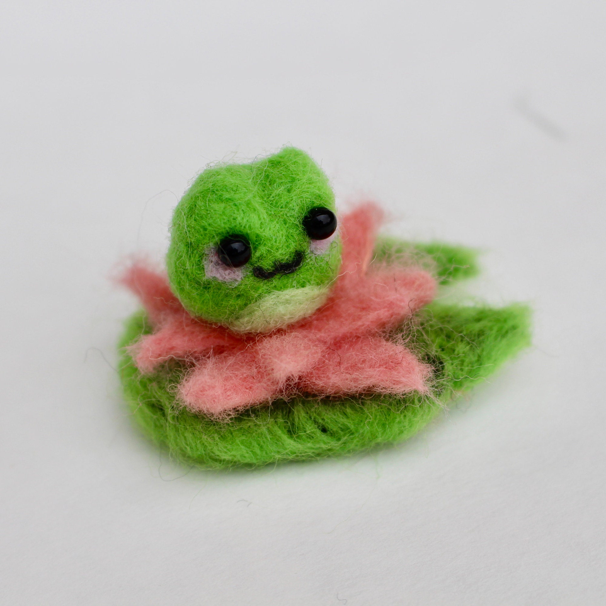 Needle Felted Frog Etsy