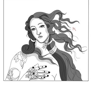 Art history tattoo designs