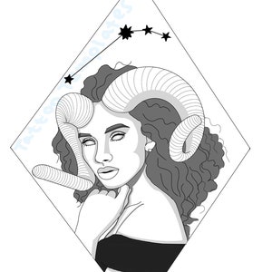 Aries Tattoo Design