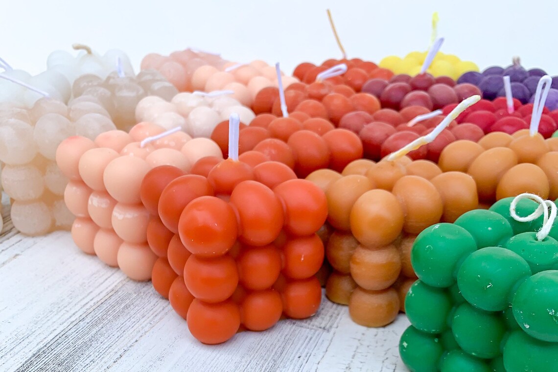 Bubble Candles/funky Candles/modern Home Decor/candles/cute Etsy