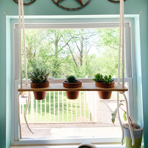 Window Plant Shelf Etsy