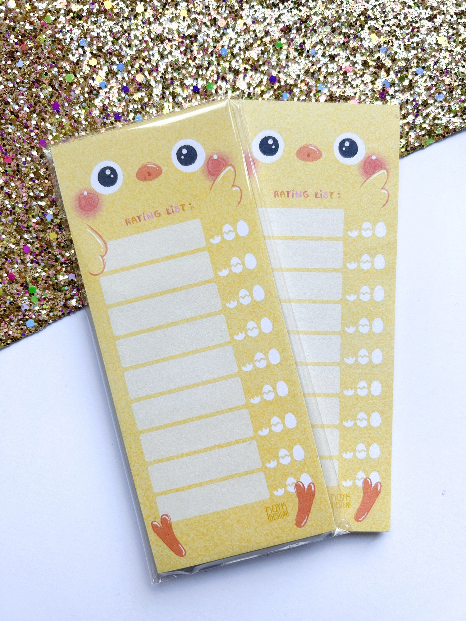 1 Notepad Kawaii Notes Chippie the Chicken Chicks Kawaii Art Chicken ...