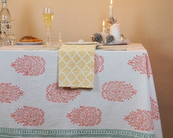 Tischdecke "BASANTI" by Amaari -tischdeko, esszimmer, wohnzimmer, tischwäscheb Baumwolle, frühling