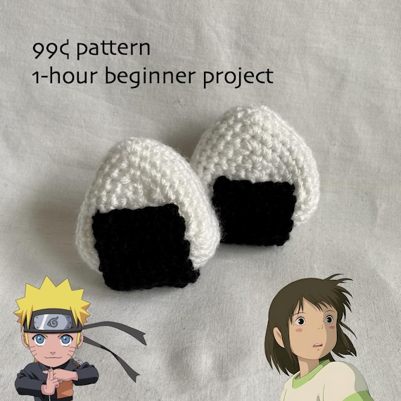 Onigiri Riceball Studio Ghibli Crochet PDF Pattern