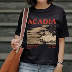 Acadia National Park Shirt | Granola Girl Aesthetic | Granola Girl Gift
