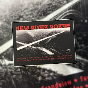 New River Gorge National Park Sticker