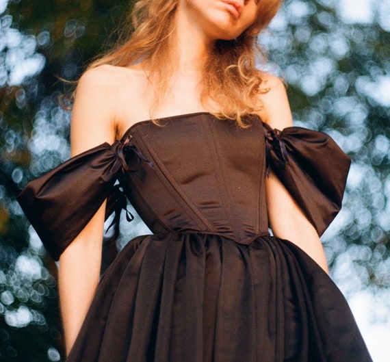 20+ Corset Dress With Puff Sleeves