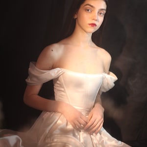 Fairy tale corset dress, princess dress, disney wedding dress image 6