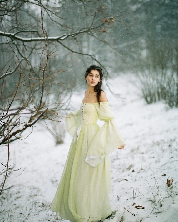 Renaissance Dress, Green Dress With Lacing on the Front, Prom Dress - Etsy Renaissance Dress, Green Dress With Lacing on the Front, Prom Dress - Etsy