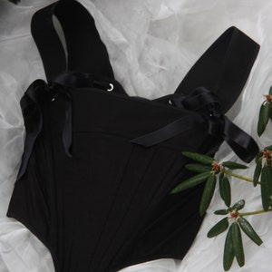 Black corset, Gothic corset, Medival corset