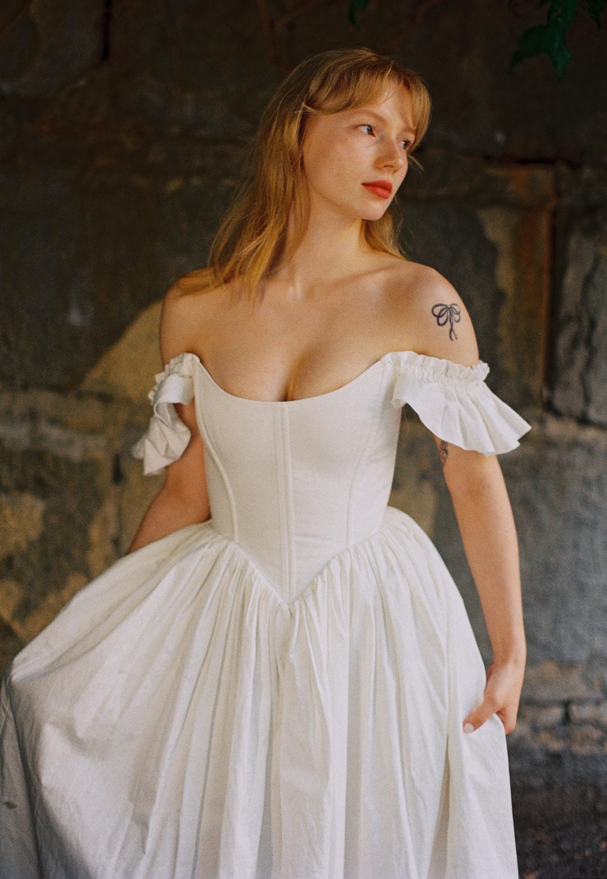 cotton wedding dress uk Cotton Wedding Dress