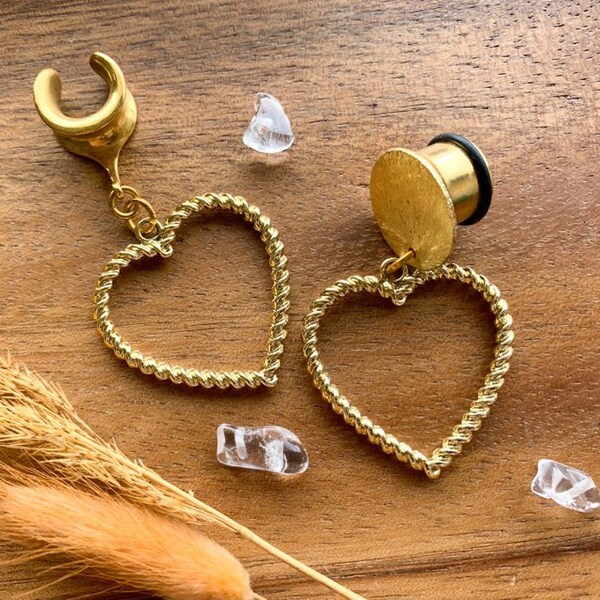 Heart Gauges Etsy