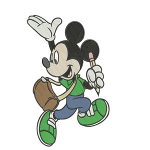 Machine Embroidery Design. Mouse. Mouse in Hand Pencil.