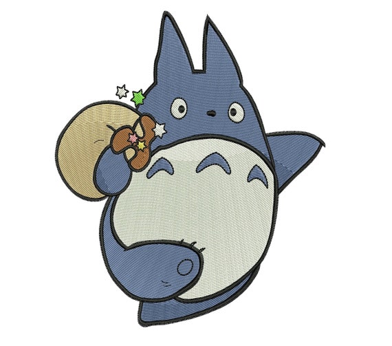 Machine Embroidery Design. Totoro. My Neighbor Totoro. - Etsy
