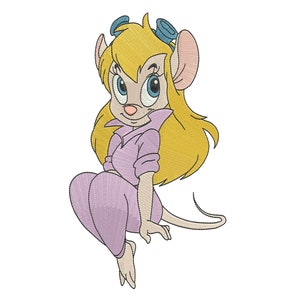 Machine Embroidery Design. Chip &#39;n Dale Rescue Rangers. Gadget