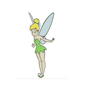 Machine Embroidery Design Tinker Bell.