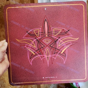 Pinstriping art